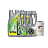 Cummins Oil Change Package Featuring Hot Shot's Secret Black Diamond Outlaw Full Synthetic